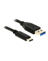 Kabel Delock USB-C - USB-A 3.1 Gen 2 0,5m czarny - nr 12