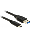 Kabel Delock USB-C - USB-A 3.1 Gen 2 0,5m czarny - nr 8