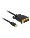Kabel adapter Delock mini DisplayPort -> DVI-D M/M 2m czarny - nr 1
