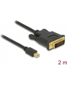Kabel adapter Delock mini DisplayPort -> DVI-D M/M 2m czarny - nr 27