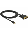 Kabel adapter Delock mini DisplayPort -> DVI-D M/M 2m czarny - nr 2