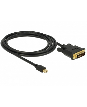 Kabel adapter Delock mini DisplayPort -> DVI-D M/M 2m czarny