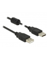 Kabel USB 2.0 Delock M/M 3m czarny - nr 1