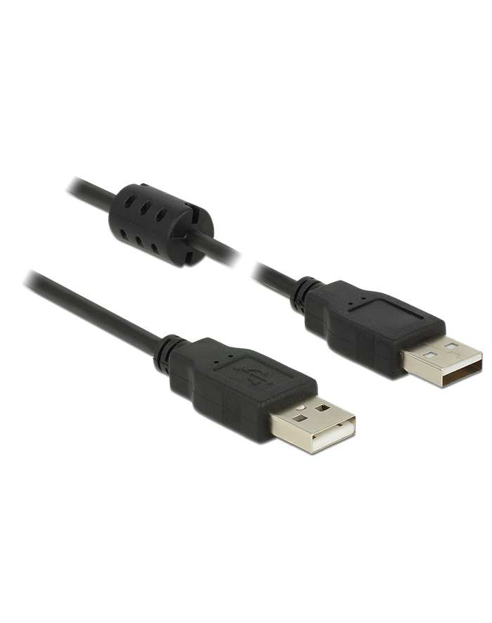 Kabel USB 2.0 Delock M/M 3m czarny główny