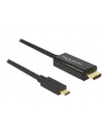 Kabel adapter Delock USB-C - HDMI (DisplayPort Alternate Mode) M/M 3m czarny - nr 12