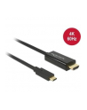 Kabel adapter Delock USB-C - HDMI (DisplayPort Alternate Mode) M/M 3m czarny - nr 6
