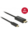 Kabel adapter Delock USB-C - HDMI (DisplayPort Alternate Mode) M/M 3m czarny - nr 7