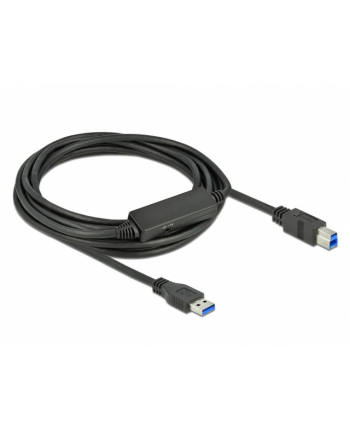 Kabel USB 3.1 Gen1 Delock USB-A(M) - USB-B (M) 5m czarny aktywny nr 1
