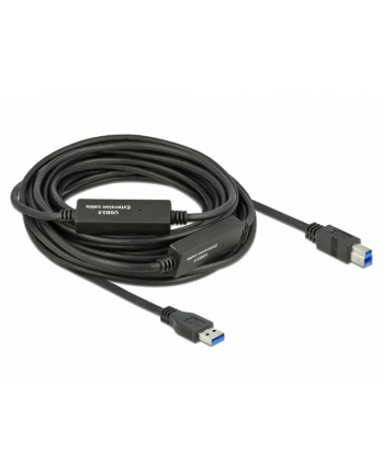 Kabel USB 3.2 Gen1 Delock USB-A(M) - USB-B (M) 10m czarny aktywny