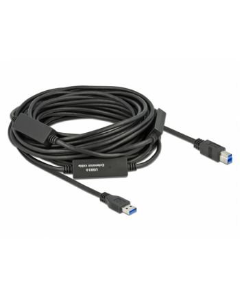 Kabel USB 3.2 Gen1 Delock USB-A(M) - USB-B (M) 15m czarny aktywny