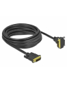 Kabel adapter Delock DVI-D(M)(24+1) - DVI-D(M)(24+1) kątowy dół czarny 5m - nr 3