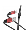 Kabel USB 2.0 Hama ''Extreme'' USB A (M) - Lightning (M), 1,5m, czarno-czerwony - nr 1