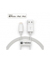 Kabel Natec Lightning(M) - USB-A(M) 1,5m biały MFi - nr 12