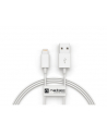 Kabel Natec Lightning(M) - USB-A(M) 1,5m biały MFi - nr 7