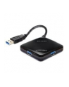 Hub USB Delock 4x USB 3.0 czarny - nr 10