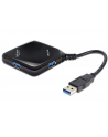 Hub USB Delock 4x USB 3.0 czarny - nr 16