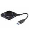 Hub USB Delock 4x USB 3.0 czarny - nr 1