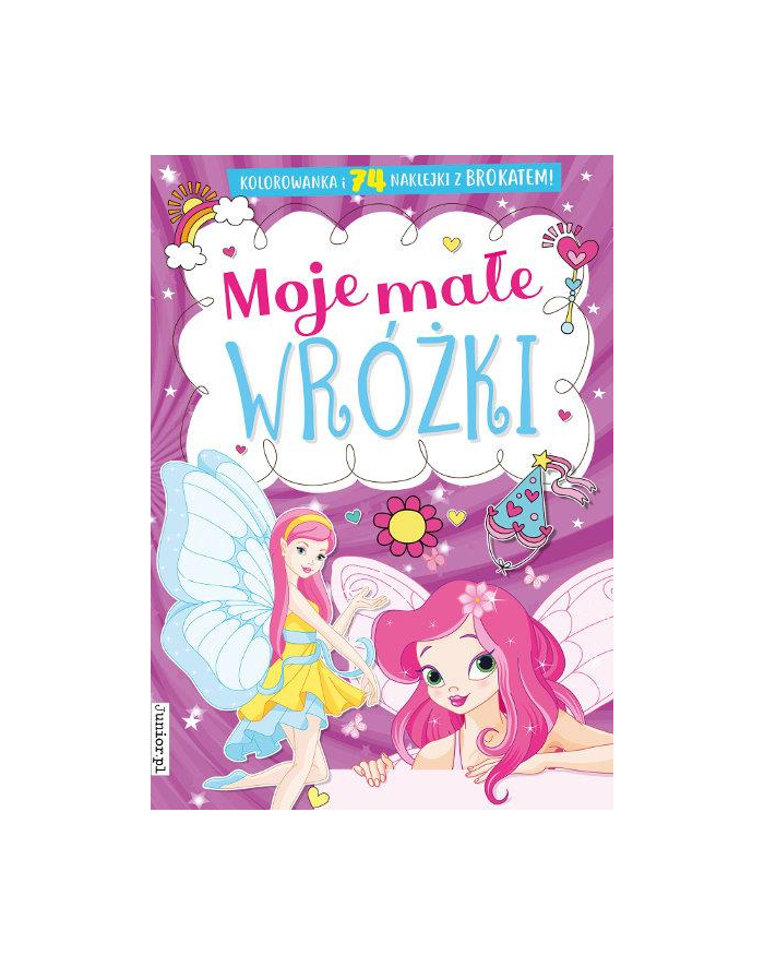 booksandfun Kolorowanka z naklejkami Moje małe wróżki główny