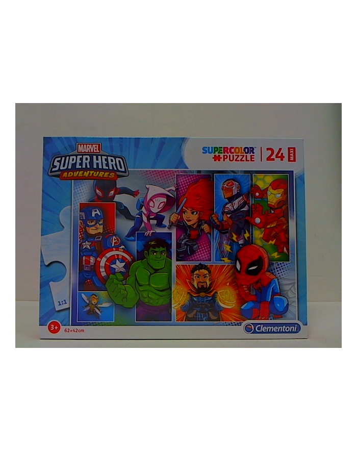Clementoni Puzzle 24el Maxi Super Hero Adventures 24208 główny