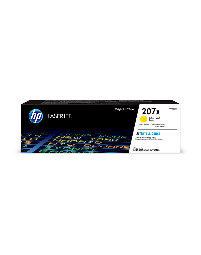 hp inc. Toner 207X Żółty W2212X główny