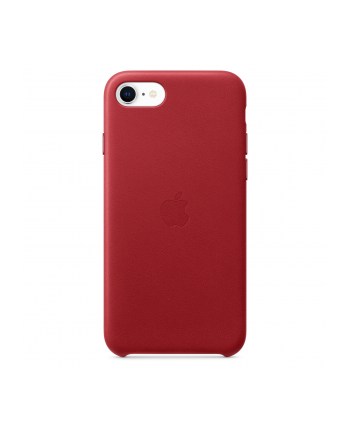 apple Skórzane etui do iPhone SE czerwone