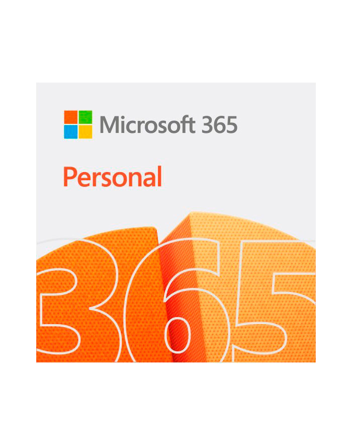 Oprogramowanie ESD Microsoft 365 Personal 1Y 1U Win/Mac 32/64bit wielojęzyczne QQ2-00012 główny