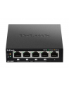 d-link Przełącznik niezarządzalny DES-1005P 5x 10/100 1x PoE Desktop - nr 4