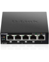 d-link Przełącznik niezarządzalny DES-1005P 5x 10/100 1x PoE Desktop - nr 5