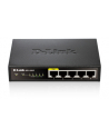 d-link Przełącznik niezarządzalny DES-1005P 5x 10/100 1x PoE Desktop - nr 8