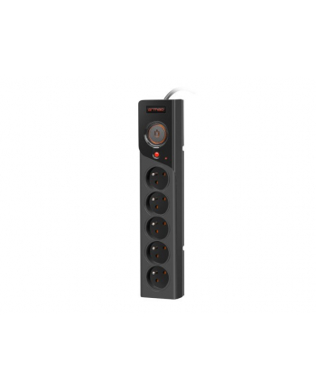 armac Listwa zasilająca Z5 5m 5x230v 10a   Z5/CZ/50 czarna