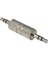 Adapter Delock Minijack 3,5mm - Minjack 3,5mm M/M srebrny metalowa obudowa - nr 11