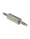 Adapter Delock Minijack 3,5mm - Minjack 3,5mm M/M srebrny metalowa obudowa - nr 6