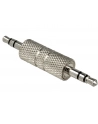 Adapter Delock Minijack 3,5mm - Minjack 3,5mm M/M srebrny metalowa obudowa - nr 7