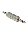 Adapter Delock Minijack 3,5mm - Minjack 3,5mm M/M srebrny metalowa obudowa - nr 8