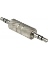Adapter Delock Minijack 3,5mm - Minjack 3,5mm M/M srebrny metalowa obudowa - nr 9