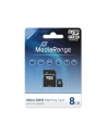 Media Range 8 GB microSD, memory card (black, Class 10) - nr 8