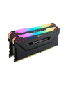 Corsair DDR4 - 64 GB -3600 - CL - 18 - Dual Kit, Vengeance RGB PRO (black, CMW64GX4M2D3600C18) - nr 1