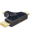 DeLOCK 3in1 Monitor Adapter HDMI / DisplayPort / Mini DisplayPort> HDMI (anthracite) - nr 2