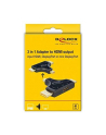 DeLOCK 3in1 Monitor Adapter HDMI / DisplayPort / Mini DisplayPort> HDMI (anthracite) - nr 3