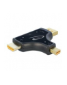 DeLOCK 3in1 Monitor Adapter HDMI / DisplayPort / Mini DisplayPort> HDMI (anthracite) - nr 4