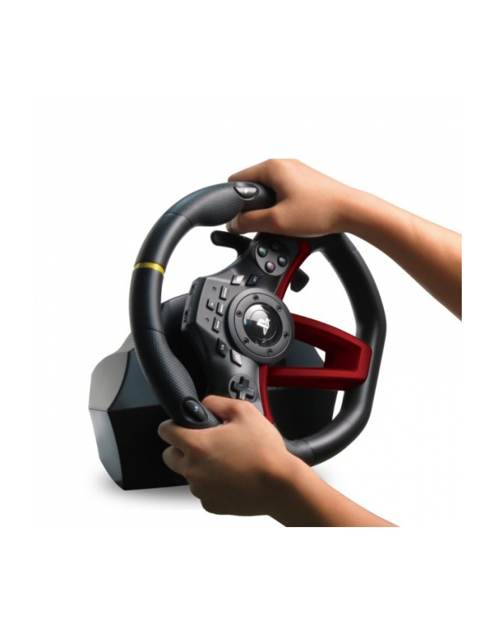HORI RWA Wireless Racing Wheel Apex, steering wheel (black / red, PlayStation 4, PC) PS4142E w