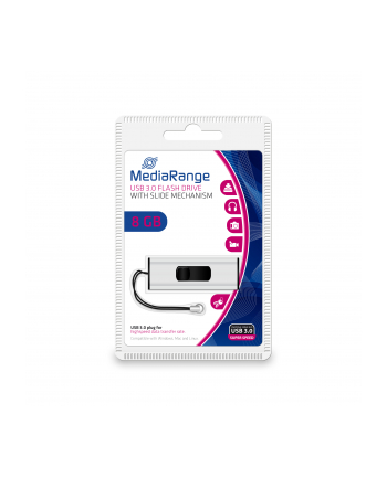 Media Range 8 GB, USB stick (silver / black, USB 3.2 A gene 1) nr 1