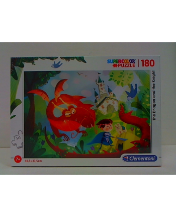 Clementoni Puzzle 180el The Dragon and the Knight 29209