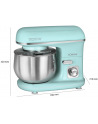 Bomann kneading machine KM 6030, food processor (turquoise / silver) - nr 2