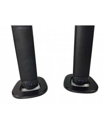 Xoro HSB sound bar 55, speaker (black, 2-in-1, Bluetooth, pawl TWS)