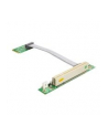 DeLOCK Riser card Mini PCI Express> 1 x PCI riser card (with flexible cable 13 cm leftist) - nr 2
