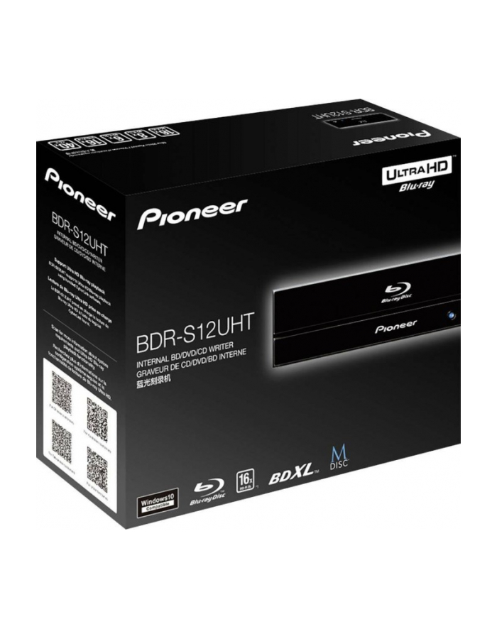 Pioneer BDR-212UHT, Blu-ray burner (M-DISC) główny