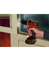 black+decker BLACK + DECKER Cordless Drill BDCDD12BAFC, 10,8Volt (black / orange, suitcases, 2x Li-Ion battery 1.5Ah, 100-piece accessory kit) - nr 6