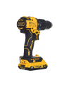 DeWalt cordless hammer DCD709D2T, 18 Volt (yellow / black, T-STAK box, 2x Li-ion battery 2.0 Ah) - nr 18