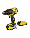 DeWalt cordless hammer DCD709D2T, 18 Volt (yellow / black, T-STAK box, 2x Li-ion battery 2.0 Ah) - nr 22